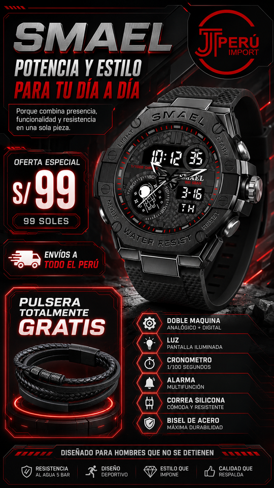 SMAEL 8068 BLACK