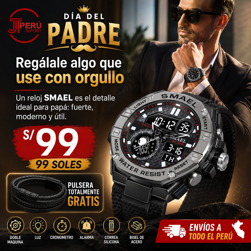 SMAEL 8068 SILVER BL