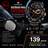 NAVIFORCE 9163 AZUL Y NEGRO TIKTOK