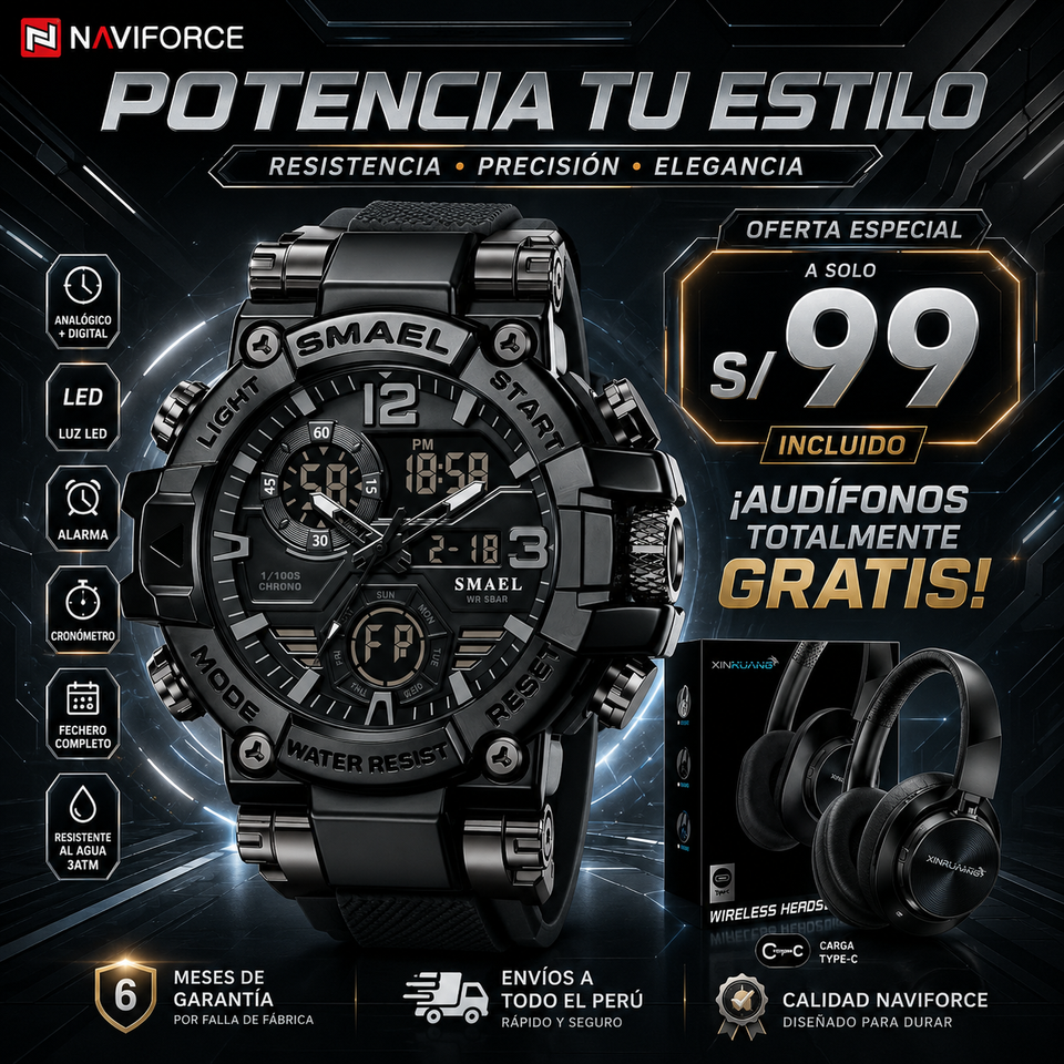 SMAEL 8110 VARIOS + AUDIFONOS