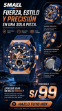 SMAEL 8113 AZUL GOLD ROSE
