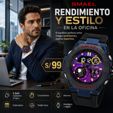 SMAEL 8068 Black and purple