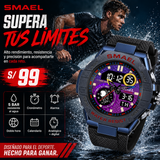 SMAEL 8068 Black and purple