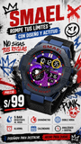 SMAEL 8068 Black and purple