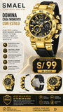 SMAEL 8106 GOLD BLACK