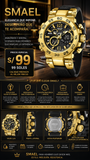 SMAEL 8106 GOLD BLACK