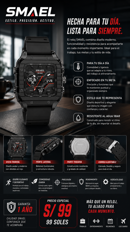 SMAEL 8133 BLACK