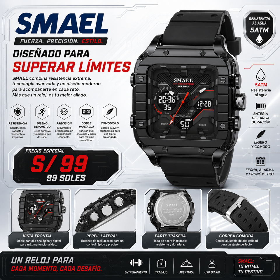 SMAEL 8133 BLACK