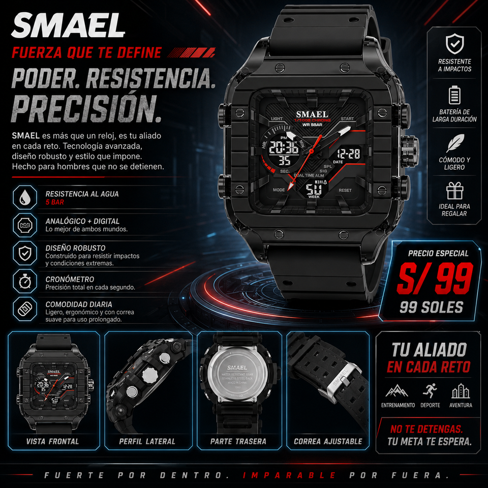 SMAEL 8133 BLACK