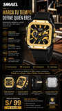 SMAEL 8133 GOLD BLACK