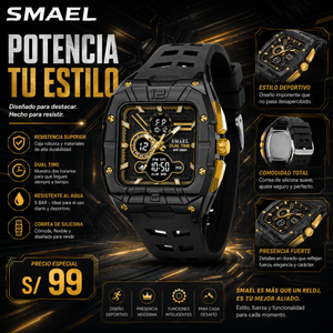 SMAEL 8135 GOLD BLACK