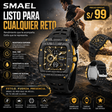 SMAEL 8135 GOLD BLACK