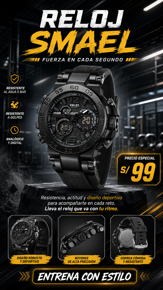 SMAEL 8106 BLACK