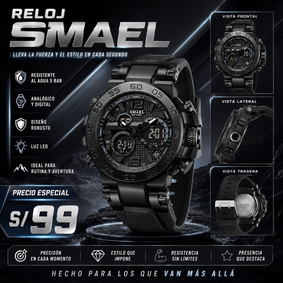 SMAEL 8106 BLACK