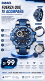 SMAEL 8110 SILVER BLUE