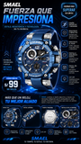 SMAEL 8110 SILVER BLUE