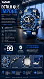 SMAEL 8110 SILVER BLUE