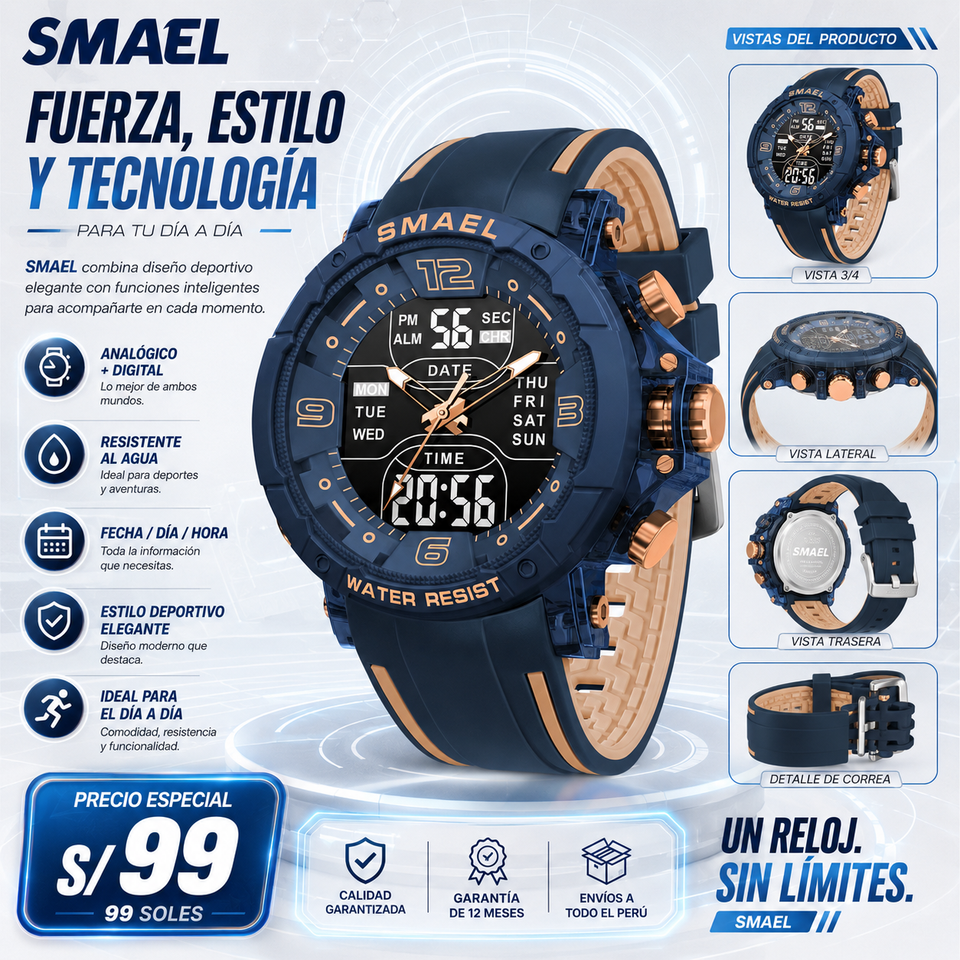 SMAEL 8140 BLUE GR