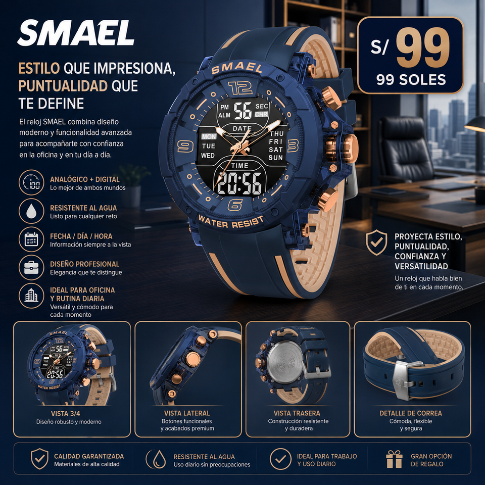 SMAEL 8140 BLUE GR