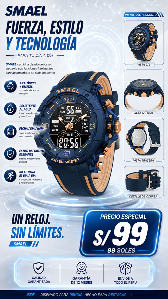 SMAEL 8140 BLUE GR