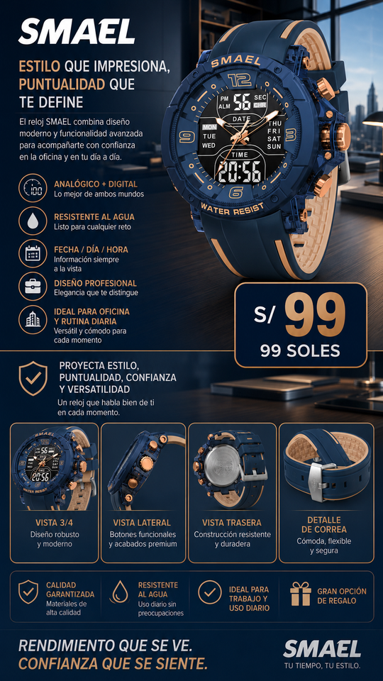 SMAEL 8140 BLUE GR