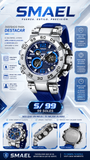 SMAEL 8106 SILVER BLUE