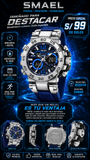 SMAEL 8106 SILVER BLUE