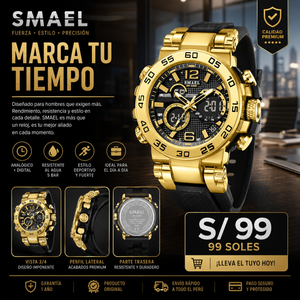 SMAEL 8106 GOLD BLACK
