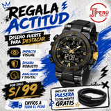 SMAEL 8139 BLACK GOLD