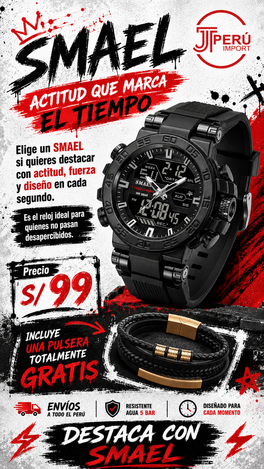 SMAEL 8139 BLACK