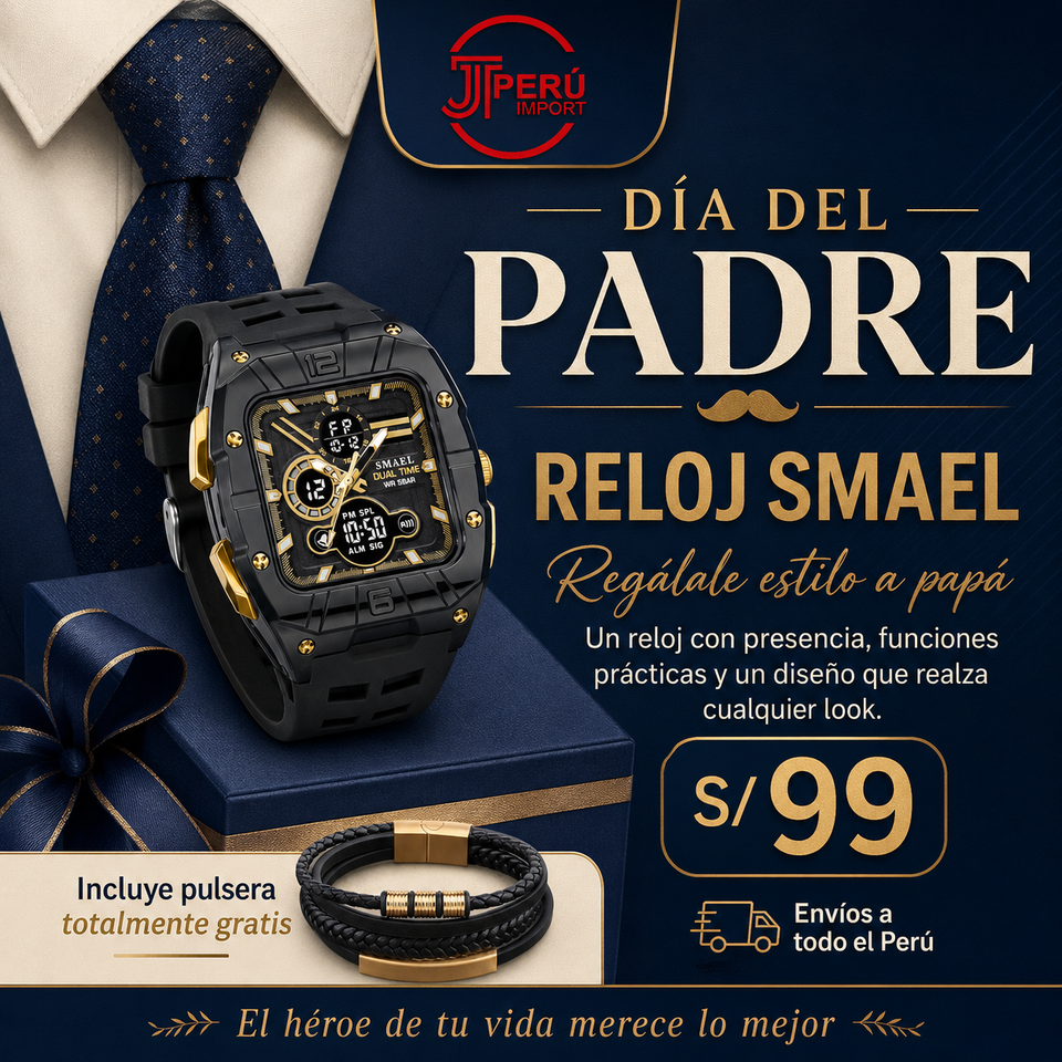 SMAEL 8135 GOLD BLACK