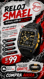 SMAEL 8135 GOLD BLACK