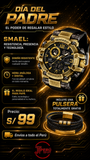 SMAEL 8110 GOLD BLACK