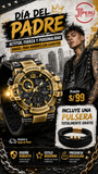SMAEL 8110 GOLD BLACK