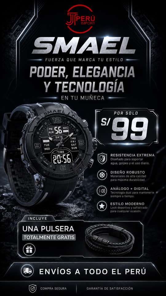 SMAEL 8140 BLACK