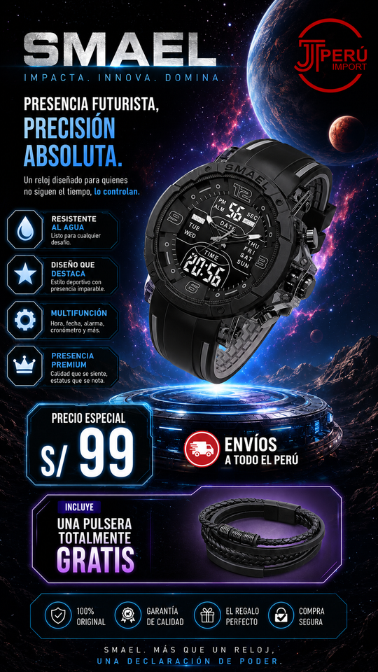 SMAEL 8140 BLACK