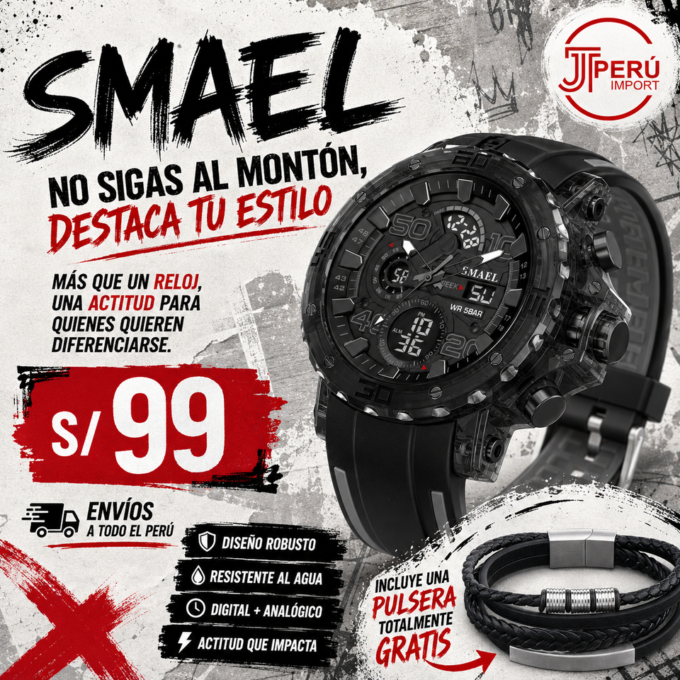 SMAEL 8136 BLACK
