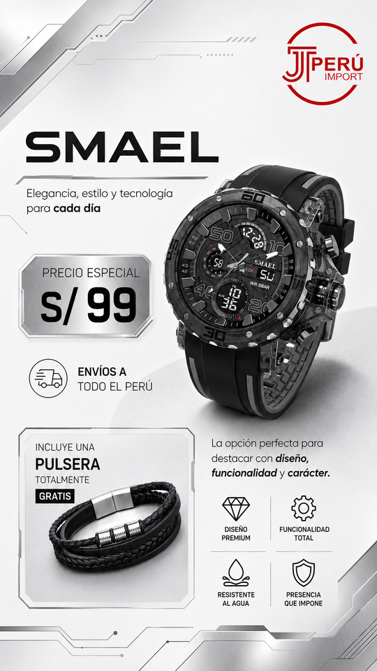SMAEL 8136 BLACK
