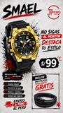 SMAEL 8138 GOLD BLACK