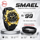 SMAEL 8138 GOLD BLACK