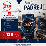 NAVIFORCE 9163 AZUL Y NEGRO TIKTOK