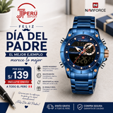 NAVIFORCE 9163 AZUL Y NEGRO TIKTOK