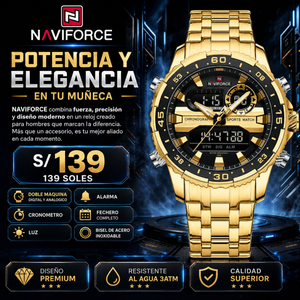 NAVIFORCE 9234 GOLD BLC