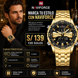 NAVIFORCE 9234 GOLD BLC