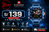 NAVIFORCE 9163 AZUL Y NEGRO TIKTOK