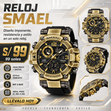 SMAEL 8110 GOLD BLACK