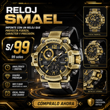 SMAEL 8110 GOLD BLACK
