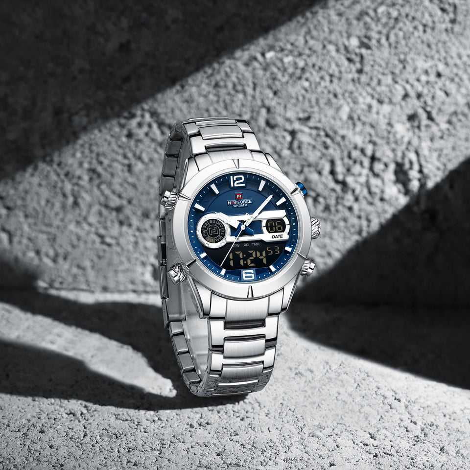 NAVIFORCE 9232 SILVER BL