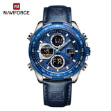 NAVIFORCE 9197 BLUE SILVER