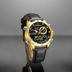 NAVIFORCE 9208 BLACK GOLD